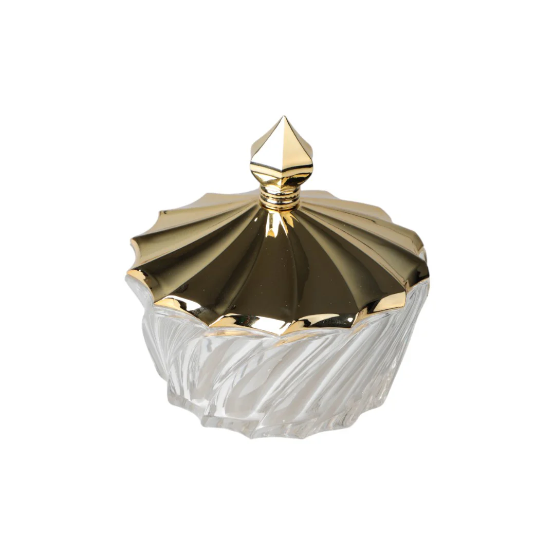 تمرية موج مع غطاء أكريليك من سوليتير، حجم كبير قطر 12 سم