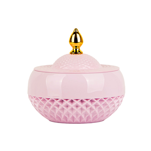 تمرية مايسة من سوليتير، لون وردي