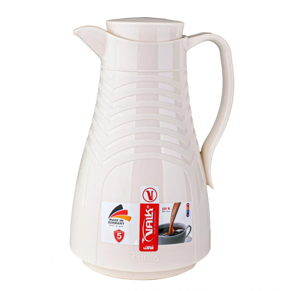 ترمس Valk ألماني، لون لؤلؤي، سعة 1 لتر